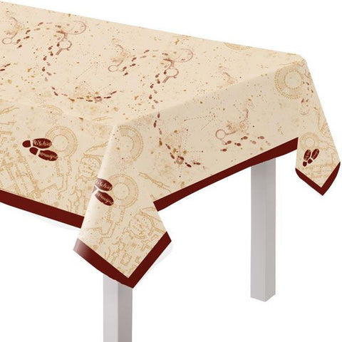 HARRY POTTER MAP PAPER TABLE COVER 243cm x 137cm