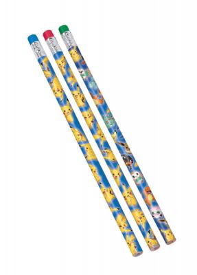 POKEMON PENCILS 8 pack