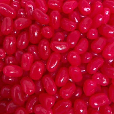 RED JELLY BEANS STRAWBERRY FLAVOUR 200g - Whip It Up Cake Supplies