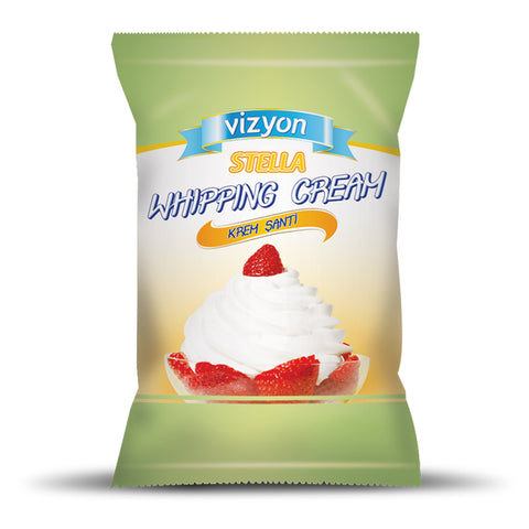 WHIPPING CREAM 1kg - VIZYON - Whip It Up Cake Supplies