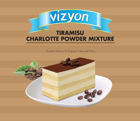 TIRAMISU CREAM STABILISER 200g by VIZYON - Whip It Up Cake Supplies