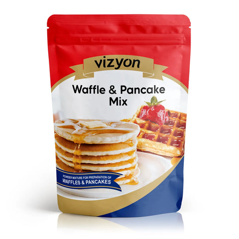 WAFFLE & PANCAKE MIX 500g by VIZYON - Whip It Up Cake Supplies