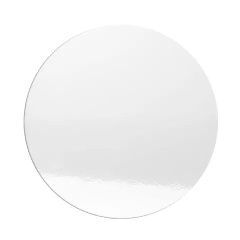 16" WHITE ROUND CAKE BOARD MASONITE - Whip It Up Cake Supplies