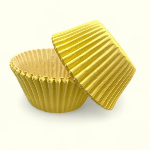 #550 PASTEL YELLOW PAPER CUPCAKE CASES