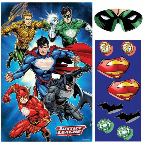 JUSTICE LEAGUE PARTY GAME