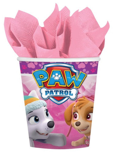 PAW PATROL GIRL CUPS x 8 - Whip It Up Cake Supplies