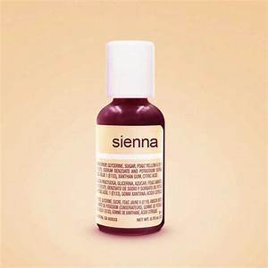SIENNA PASTE COLOUR 20g by CHEFMASTER