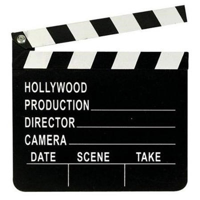 HOLLYWOOD DIRECTOR'S CLAPBOARD x 1