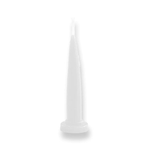 WHITE BULLET CANDLE EACH - Whip It Up Cake Supplies