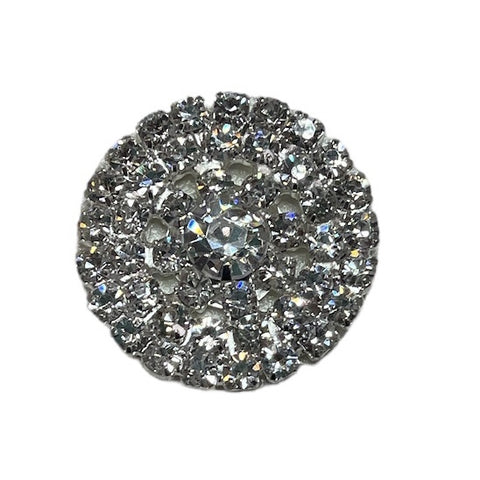 ALL DIAMANTE BUTTON CLUSTER 2.5cm ROUND - Whip It Up Cake Supplies