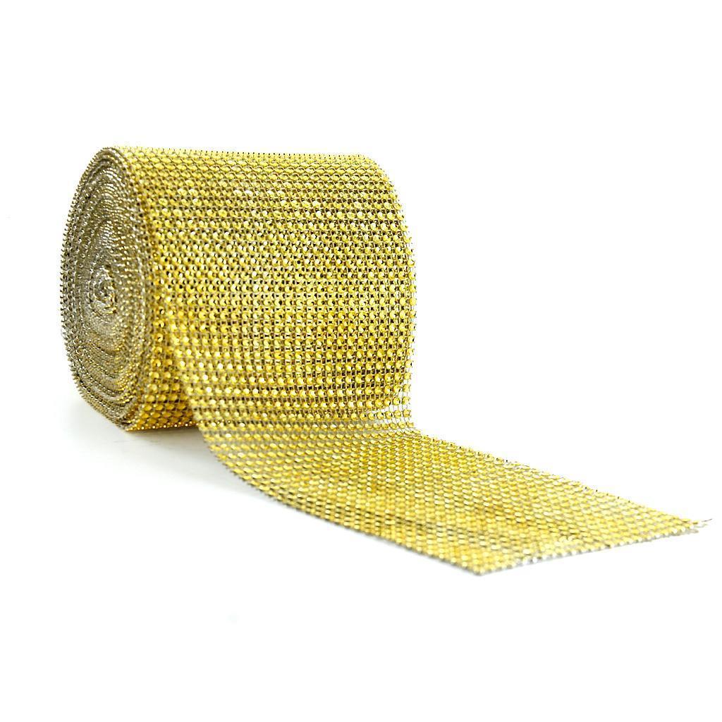 MESH GOLD RIBBON x 1m | Whip It Up Cake Supplies