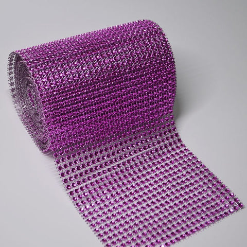 PURPLE MESH RIBBON x 1m - Whip It Up Cake Supplies