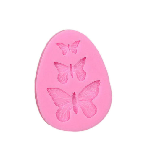 SILICONE MOULD BUTTERFLIES X 3 - Whip It Up Cake Supplies