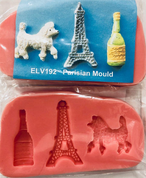 PARISIAN SILICONE MOULD - Whip It Up Cake Supplies