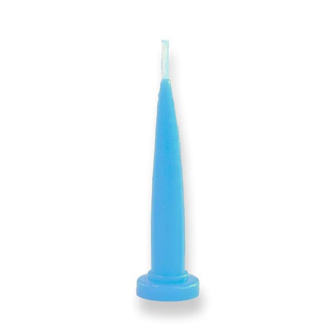 LIGHT BLUE BULLET CANDLE X1 - Whip It Up Cake Supplies