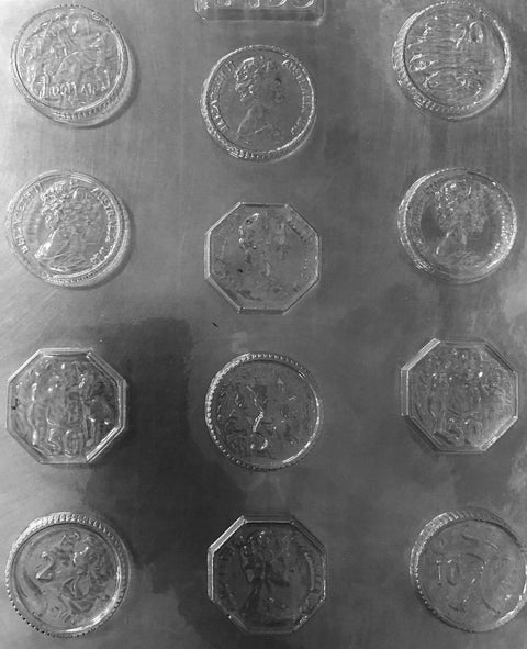 AUSTRALIAN COINS CHOCOLATE MOULD