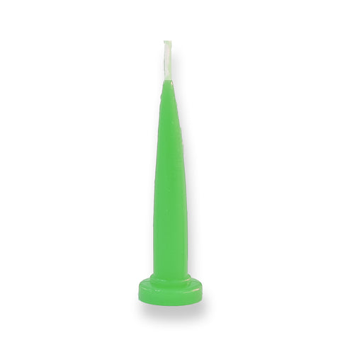 GREEN BULLET CANDLE x 1