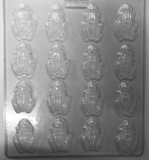 SITTING FROG CHOCOLATE MOULD x 16 cavity - Whip It Up Cake Supplies