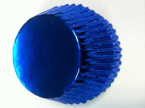 #550 ROYAL BLUE CUPCAKE CASES x 12 approx