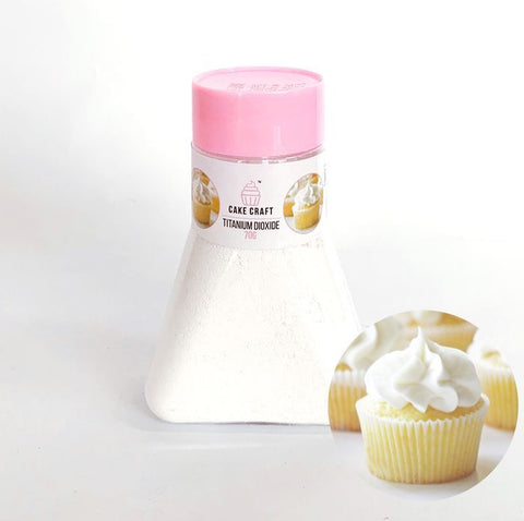 TITANIUM DIOXIDE 70g - Whip It Up Cake Supplies