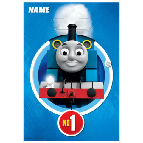 THOMAS  ALL ABOARD LOOT BAGS 8 pack - Whip It Up Cake Supplies