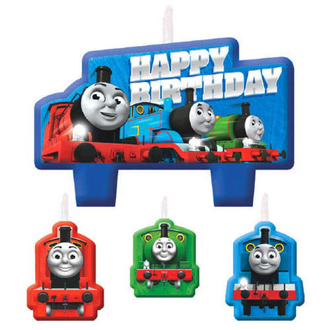 THOMAS ALL ABOARD CANDLE SET 4 piece