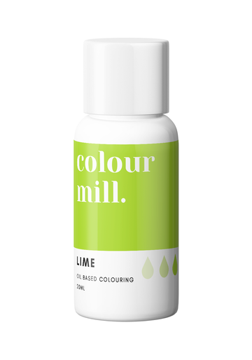 LIME COLOUR MILL OIL BASED COLOURING 20ml - Whip It Up Cake Supplies