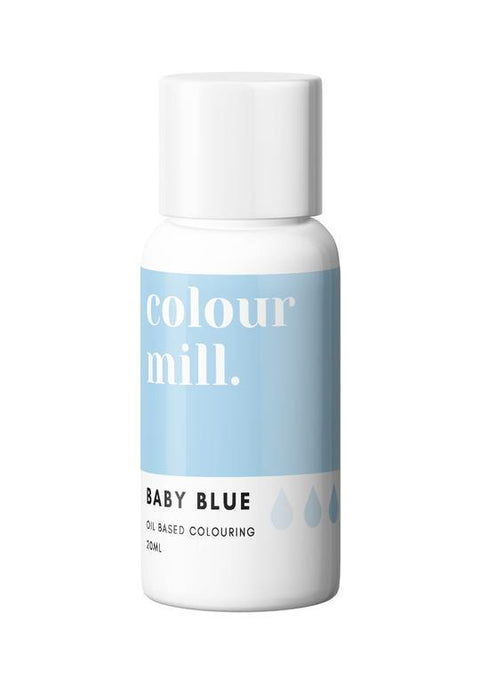 BABY BLUE COLOUR MILL OIL BASED COLOURING 20ml