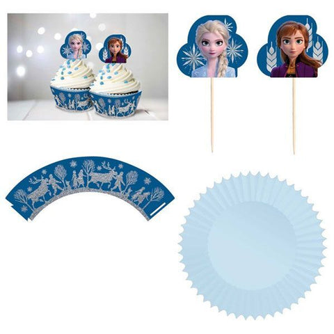 FROZEN 2 GLITTER CUPCAKE KIT 24 pack - Whip It Up Cake Supplies