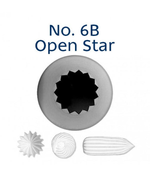 6B OPEN STAR PIPING NOZZLE