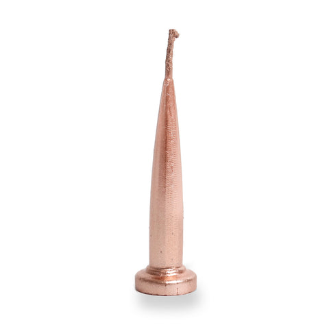 ROSE GOLD BULLET CANDLE x 1