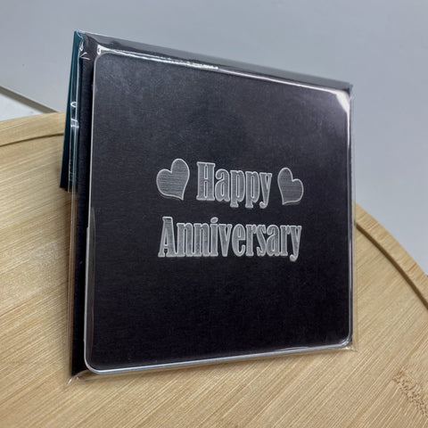 HAPPY ANNIVERSARY HEARTS - RAISE IT UP COOKIE STAMP