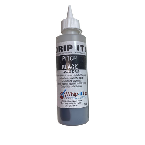 PITCH BLACK - DRIP IT! 250ml - DRIP FOR CAKES