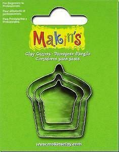 MAKINS CAKE CUTTERS x 3 - Whip It Up Cake Supplies