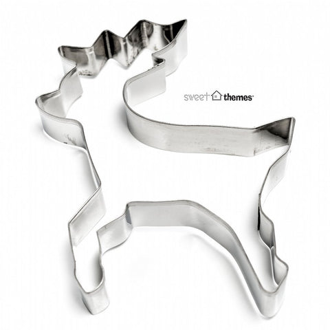 REINDEER COOKIE CUTTER 14.5cm high - Whip It Up Cake Supplies