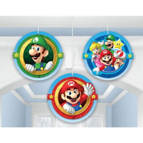 SUPER MARIO HONEYCOMB DECORATIONS - Whip It Up Cake Supplies