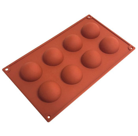 SPHERE SILICON MOULD 8 CAVITY - Whip It Up Cake Supplies