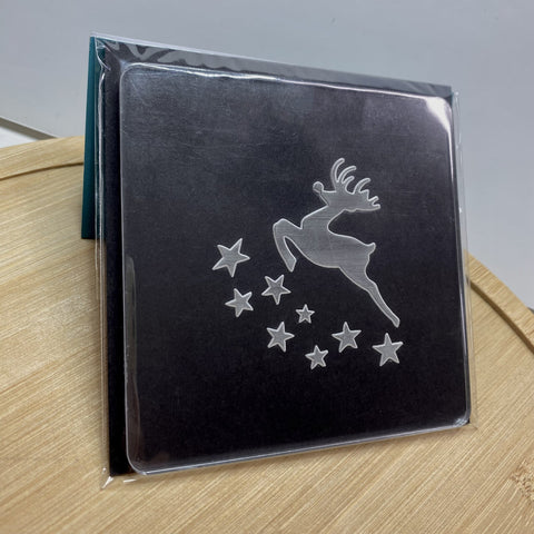 REINDEER STARS - RAISE IT UP COOKIE STAMP - Whip It Up Cake Supplies