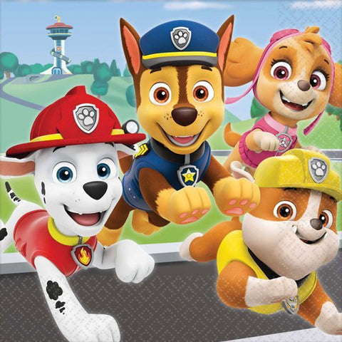 PAW PATROL ADVENTURE LUNCH NAPKINS 16pack