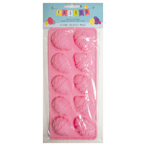 EASTER EGG SILICONE MOULD x 10 cavity