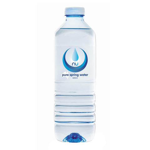 NU PURE SPRING WATER 600ml - Whip It Up Cake Supplies