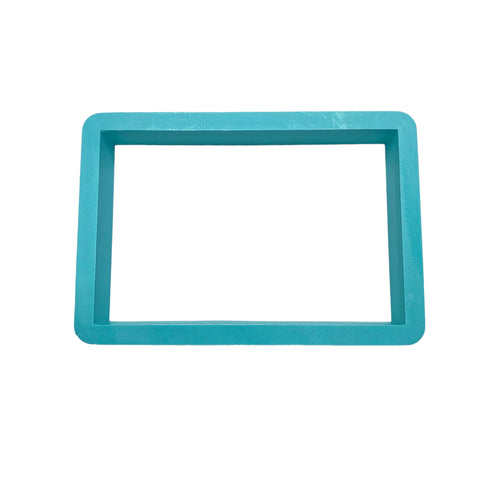 RECTANGLE COOKIE CUTTER 9cm x 5.7cm wide - Whip It Up Cake Supplies