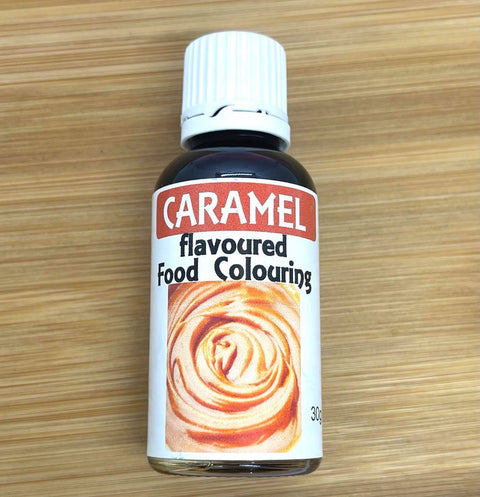 CARAMEL FLAVOUR FOOD COLOURING 30g
