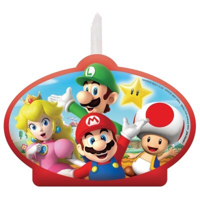 SUPER MARIO CANDLE x 1 - Whip It Up Cake Supplies