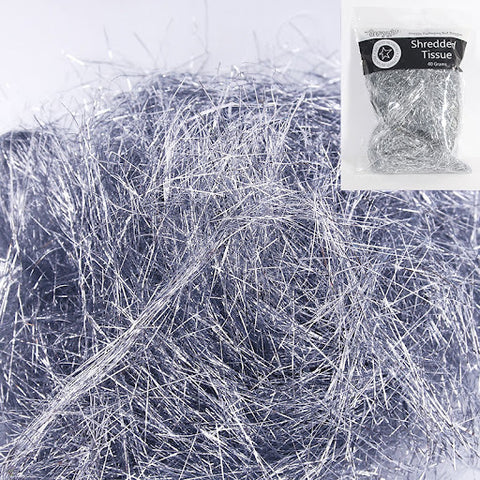 SILVER TISSUE SHRED 40gms - Whip It Up Cake Supplies