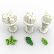 LEAVES MINI PLUNGER CUTTERS 3 piece