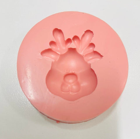 REINDEER FACE SILICONE MOULD - Whip It Up Cake Supplies