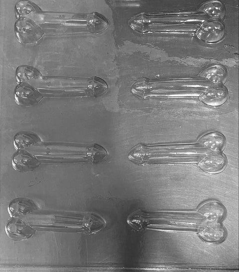 WILLIE / PENIS CHOCOLATE MOULD x 8 cavity - Whip It Up Cake Supplies