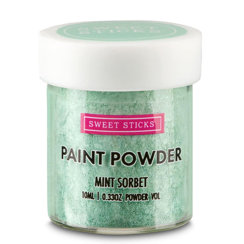 MINT SORBET POWDER  9g by SWEET STICKS - Whip It Up Cake Supplies