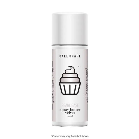 PEARL VELVET SPRAY BUTTER 400ml - Whip It Up Cake Supplies